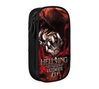 YINGD Anime Hellsing Pencil Case, Multipurpose Pencase,Large Capacity Durable Pencil Pouch Storage Pen Bag Organizer Stationery-pencilcase