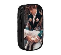 YINGD Anime Hellsing Pencil Case, Multipurpose Pencase,Large Capacity Durable Stationery Bag Organizer School Office Supplies