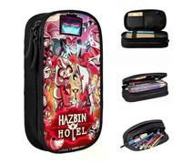 YINGD Anime Helluva Boss Pencil Cases Classic Pen Box Pencil Bags Student Big Capacity Students School Gift Stationery Bag