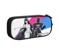 YINGD Anime Overlord Albedo Pencil Case, Multipurpose Pencase,Large Capacity Durable Pencil Pouch Storage Pen Bag Organizer Stationery-pencilcase