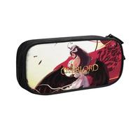 YINGD Anime Overlord Albedo Pencil Case, Multipurpose Pencase,Large Capacity Durable Pencil Pouch Storage Pen Bag Organizer Stationery