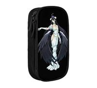 YINGD Anime Overlord Albedo Pencil Case, Multipurpose Pencase,Large Capacity Durable Pencil Pouch Storage Pen Bag Organizer Stationery