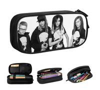 YINGD Apex Legends Big Capacity Pencil Case, Aesthetic Pen Pouch School Supplies Organizer Multiple Compartments