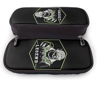 YINGD ApeX Legends Octane Leather Pencil Case Big Capacity with Zipper Large Storage Pen Pencil Pouch Box Organizer Practical Bag Holder bd