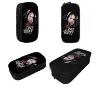 YINGD ATLarge Capacity Pencil Case Lana Del Rey Vintage Merch Double Layer Pencil Bag Women S Amazing Gift