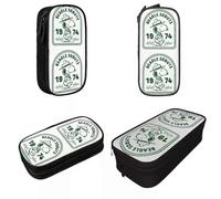 YINGD ATPeanuts Beagle Scouts One Color Badge Snoopy Pencil Case Pencilcases Pen for Student Large Bag School Supplies Zipper Stationery