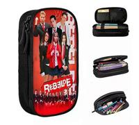 YINGD ATRebelde Tv Drama Puberty Pencil Cases Lovely Pen Bag Girls Boys Large Storage School Supplies Gift Pencilcases