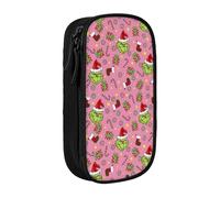 YINGD Avocardio Avocado Cardio Pencil Cases Vegan Pencilcases Pen Box for Student Large Bag Office