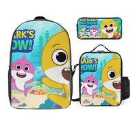 YINGD Baby Shark’s Big Show Backpack School Stargazer Set Three Piece Observatory Combo
