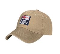 YINGD Baseball Cap Royal Navy Adjustable Cowboy Hat Breathable Sun Hat Unisex Fit for Men and Women