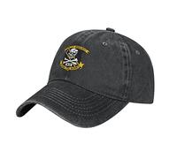 YINGD Baseball Cap Vfa-103 Jolly Rogers Adjustable Cowboy Hat Breathable Sun Hat Unisex Fit for Men and Women Black
