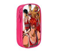 YINGD Basketball Anime Characters Pencil Cases Cute Pen Holder Bag Student Large Storage Students School Gifts Pencilcases