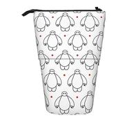 YINGD Baymax Pencil Case Expandable Peanuts Organizer Bags Retractable Cute Large Capacity Boy Girl Stationery Pouch Lightweight for School Office SH68