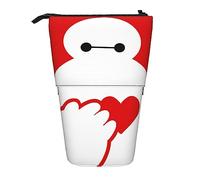 YINGD Baymax Pencil Case Expandable Peanuts Organizer Bags Retractable Cute Large Capacity Boy Girl Stationery Pouch Lightweight for School Office SH89