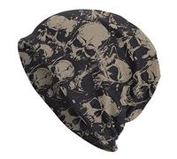 YINGD Beanie Hat The Cry of The Abstract Devil Knit Hat Winter Warm Beanie Hat for Mans Woman's Hedging Cap