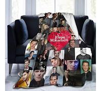 YINGD Bed Blanket, Vampire Klaus-Mikaelson Diaries Throw Blankets Lightweight Travel Outdoor Blanket for Kids Women Men 80" X60 125CM X 100CM