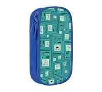 YINGD Beemo Adventure Time Pencil Case Large Capacity Pencil Holder Stationery Case Pen Bags Cute Boys Girls Kids Celebration Pink A84