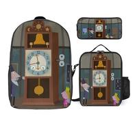 YINGD Ben Holly’s Little Kingdom Backpack Knowledge Spaceport Bookbag with Rocket Lunch System
