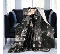 YINGD BeTty BooP UltraSoft Micro Fleece Blanket Throw Blankets Lightweight Blanket Perfect For BedTravelSofaRoomWarm Winter Cozy Plush Throw Blankets For Adults Or Kids