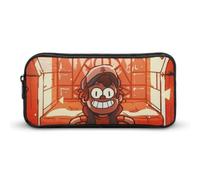 YINGD Bill Cipher Gravity Falls Dipper Pencil Case Student Pen Bag Storage Organizer Pencil Case Stationery Bag Office Supplies for Kids and Adult