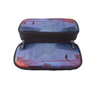 YINGD Blade Runner Black Lotus Pencil Case Water-Resistant Pen Pouch for Artists Writers & Students