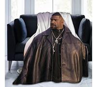 YINGD Blanket Denzel Actor Washington Super Soft Flannel Fleece Lightweight Throw Blankets Air Conditioning Blanket Couch Sofa Bedroom For Kids Adults