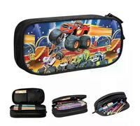 YINGD Blaze and The Monster Machines Pencil Case Cute Elo Produtos Pen Holder Bags Student Big School Supplies Gifts Pencilcases