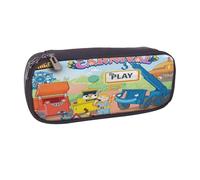 YINGD Bob The Builder Pencil Case Lightweight Pen Holder for School Kids & Office Workers