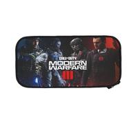 YINGD Call of Duty Modern Warfare Pencil Case, Large Capacity Pencil Pouch, Aesthetic Zipper Pencil Box, Back to School Supplies for College Student Office