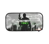 YINGD Call of Duty Modern Warfare Pencil Case, Large Capacity Pencil Pouch, Aesthetic Zipper Pencil Box, Back to School Supplies for College Student Office