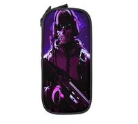 YINGD Call of Duty Modern Warfare Pencil Case, Large Capacity Pencil Pouch, Aesthetic Zipper Pencil Box, Back to School Supplies for College Student Office