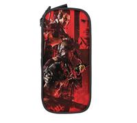 YINGD Call of Duty Modern Warfare Pencil Case, Large Capacity Pencil Pouch, Aesthetic Zipper Pencil Box, Back to School Supplies for College Student Office