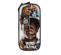 YINGD Call of Duty Modern Warfare Pencil Case, Large Capacity Pencil Pouch, Aesthetic Zipper Pencil Box, Back to School Supplies for College Student Office
