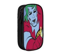 YINGD Captain Planet and The Planeteers Pencil Case for Creative Professionals - 10+ Slots for Markers, Highlighters, Brush Pens