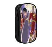 YINGD Captain Planet and The Planeteers Pencil Case with Carabiner Clip - Attachable Oxford Fabric Bag for Backpacks, Belts, Luggage