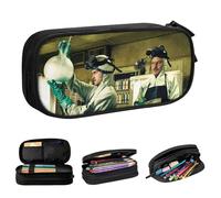 YINGD Cardi B Pencil Case, Multipurpose Pencase,Large Capacity Durable Stationery Bag Organizer School Office Supplies-Pencilcase