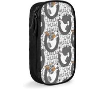 YINGD Cardigan Welsh Corgi Horseshoe Portraits Pencil Case for School,Work a-nd Office SAOE