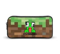 YINGD Cartoon Frog Unspeakable Pencil Case Large Capacity Pen Bag School Stationery Pouch Organizer Office Supplies Pencase