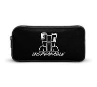 YINGD Cartoon Frog Unspeakable Pencil Case Large Capacity Pen Bag School Stationery Pouch Organizer Office Supplies Pencase