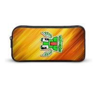 YINGD Cartoon Frog Unspeakable Pencil Case Large Capacity Pen Bag School Stationery Pouch Organizer Office Supplies Pencase