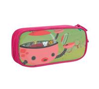 YINGD Characters The Octonauts Pencil Case Large Capacity Pencilcase Double-Layer Pen Bag School Stationery Pouch Organizer Office Supplies for Kids Adult