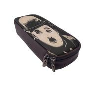 YINGD Charlie Chaplin Pencil Case Lightweight Travel-Ready Pen Case for Pencils & Stylus