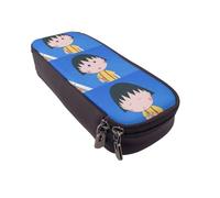 YINGD Chibi Maruko-chan Pencil Case Lightweight Travel-Ready Pen Case for Pencils & Stylus