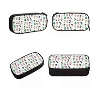 YINGD Chibi My Hero Academia Pencil Cases Big Capacity Organizer Pen Box Storage Pouch for Boys Girls Students Stationery School