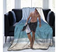 YINGD Chris Hemsworth Flannel Fleece Throw Blanket Queen Size All Season Super Soft Cozy Blanket for Bed or Couch