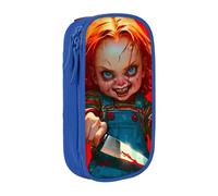 YINGD Churky Pencil Cases Creative Demoned Slayered Pen Box Bags for Student Big Capacity School Supplies Cosmetic Pencil Pouch