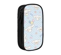 YINGD CINNAMOROLL Pencil Case with Velcro Patch Panel - Customizable Emblem Design for Schools, Teams, Events