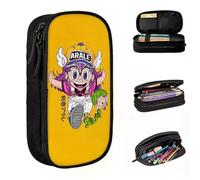 YINGD Classic Dr.Slump Arale Pencil Cases Manga Pencilcases Pen Holder for Student Large Storage Bags Office Zipper Stationery