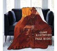 YINGD Clint Eastwood Flannel Fleece Throw Blanket Queen Size All Season Super Soft Cozy Blanket for Bed or Couch