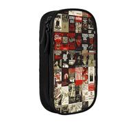 YINGD Collection Stephen King Pencil Box Multipurpose Pencil Case Cute Pouch Holder Box Game Pen Pouch Bag Organize for Home Office